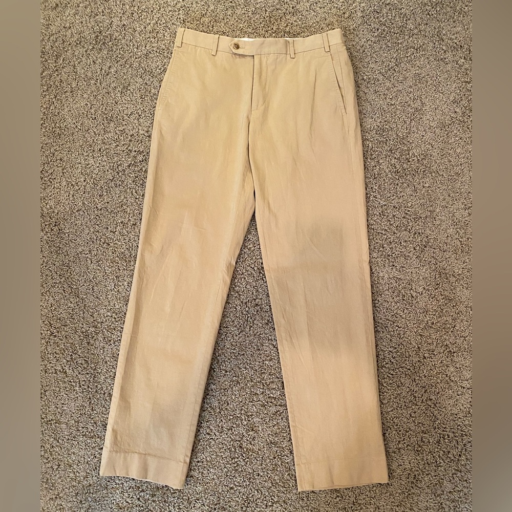 Zanella Parker Tan Khaki Trousers